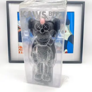 KAWS BFF Black Edition Vinyl Figure Medicom Toy [New sealed]