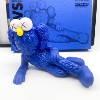 KAWS TIME OFF Blue Figurine Open Edition - Medicom Toy MIB