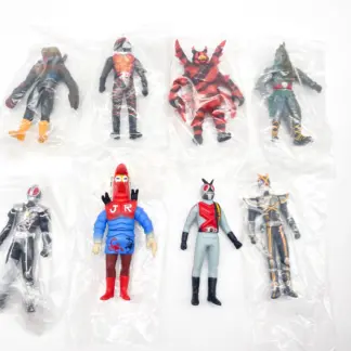 Kamen Rider Sofubi Road EPISODE 3 - 8 Figurines Bandai [FULL SET]