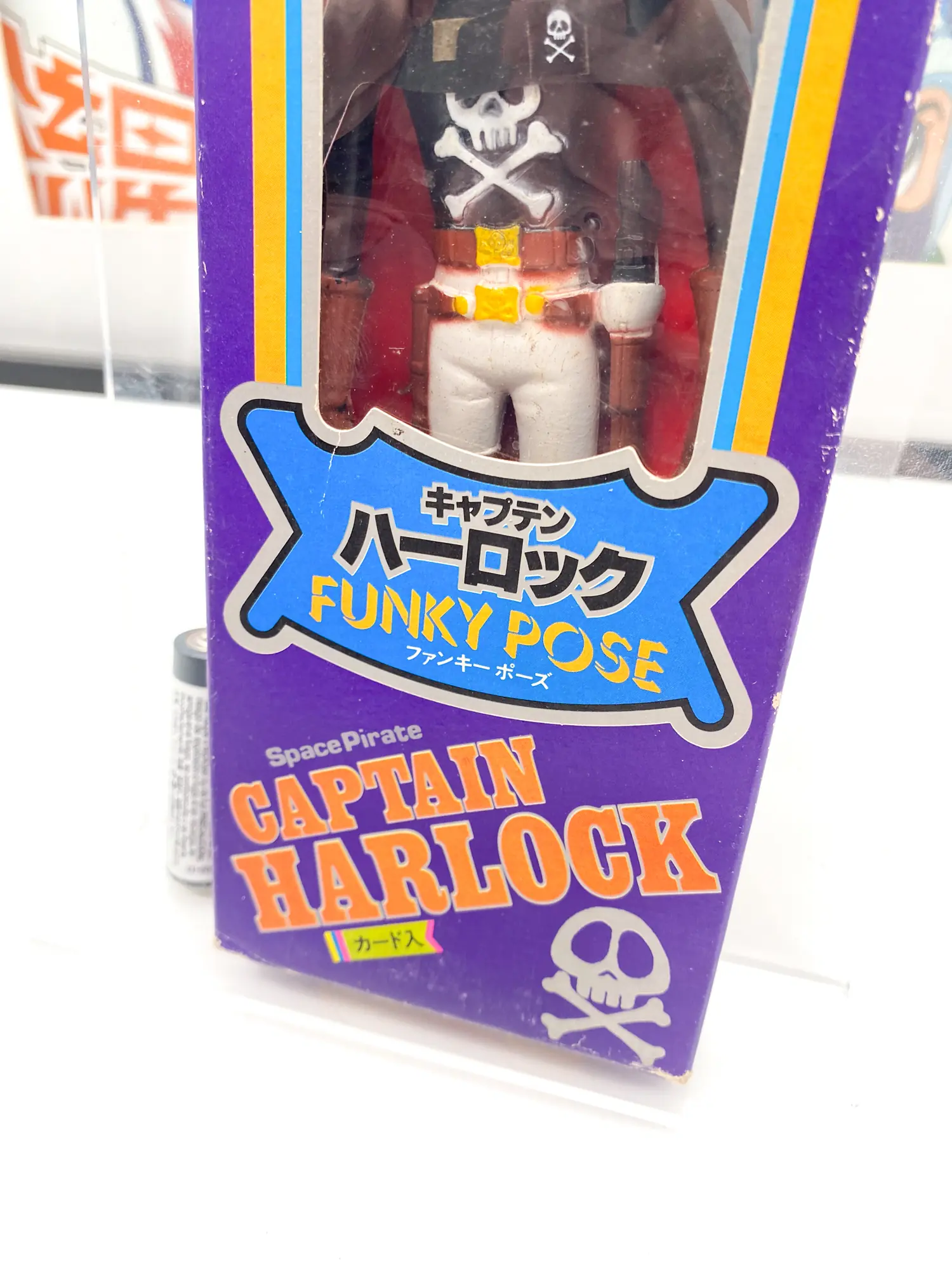 Albator flexible - Vintage Captain Harlock Funky Pose Takatoku Toys 1978 – Image 4