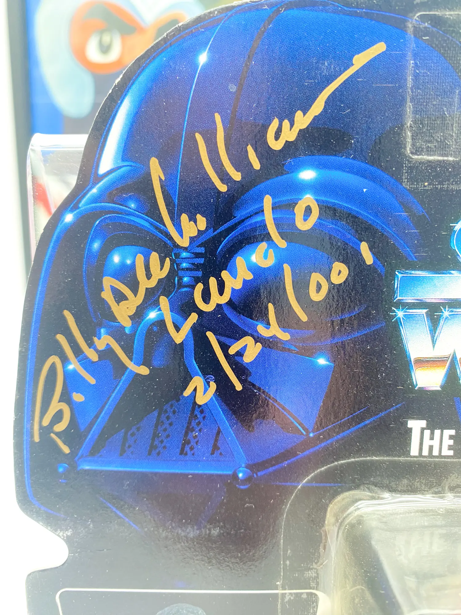 STAR WARS POTF Lando Calrissian SIGNÉ