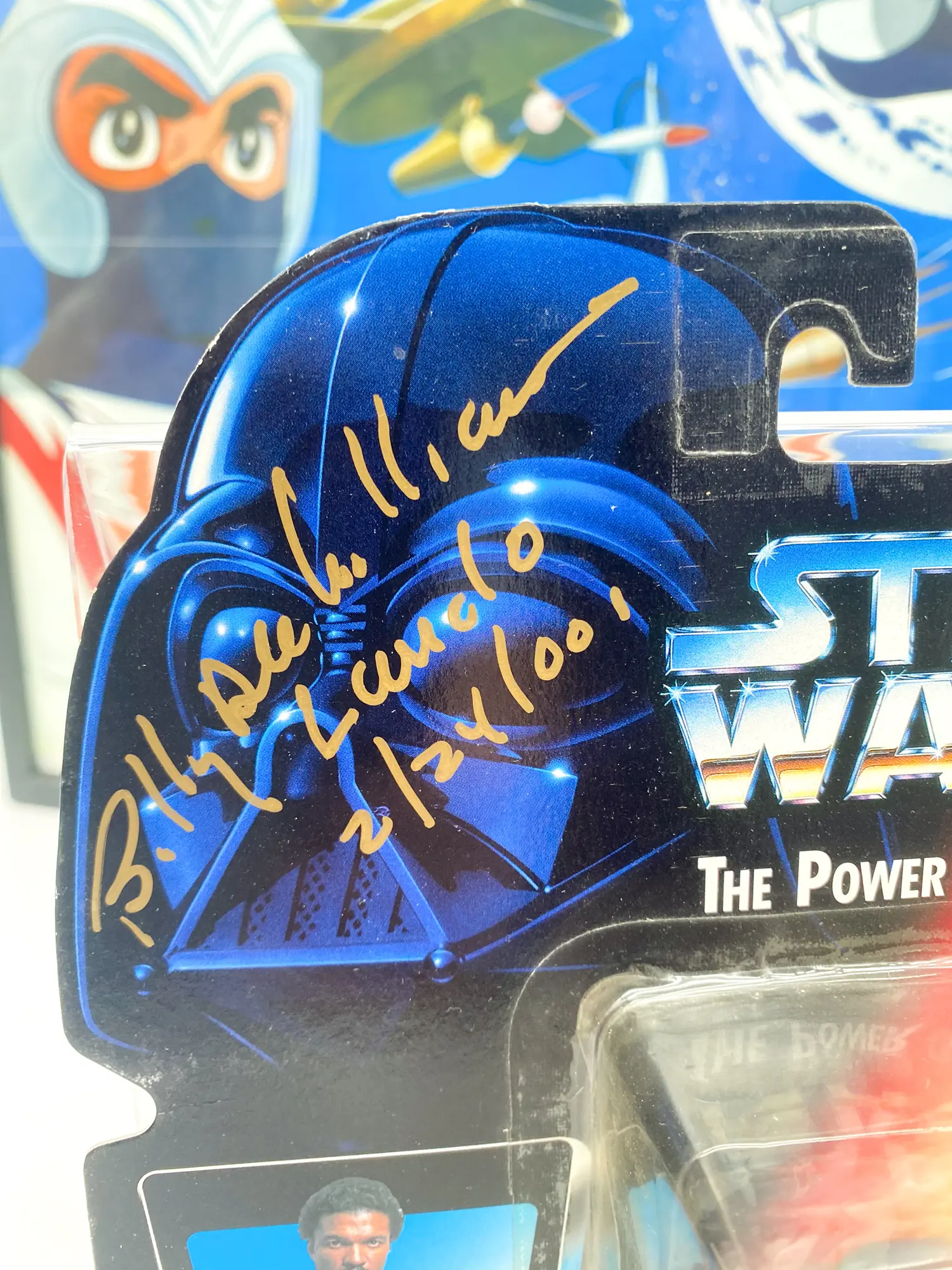 STAR WARS POTF Lando Calrissian SIGNÉ