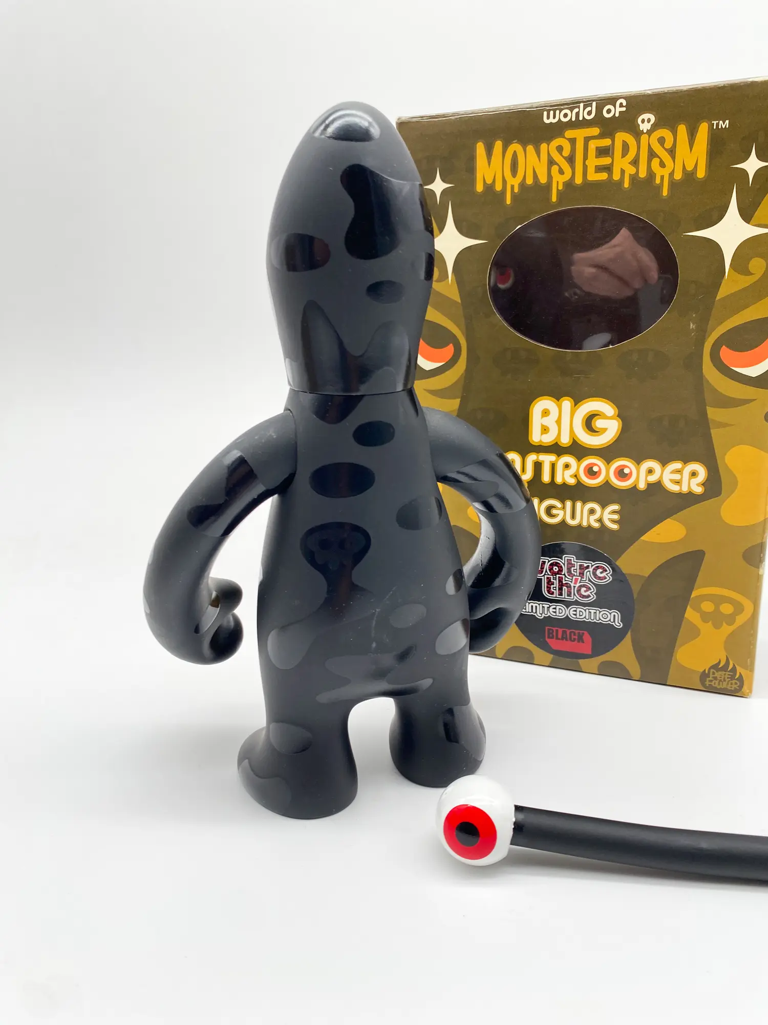 Big Monstrooper Black Monsterism Pete Fowler Vinyl Figure 2002