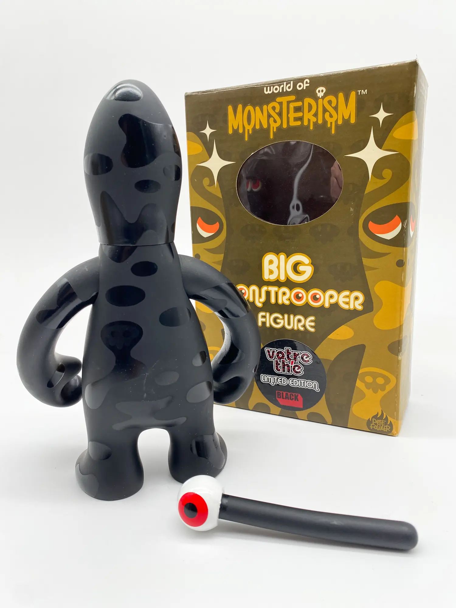 Big Monstrooper Black Monsterism Pete Fowler Vinyl Figure 2002