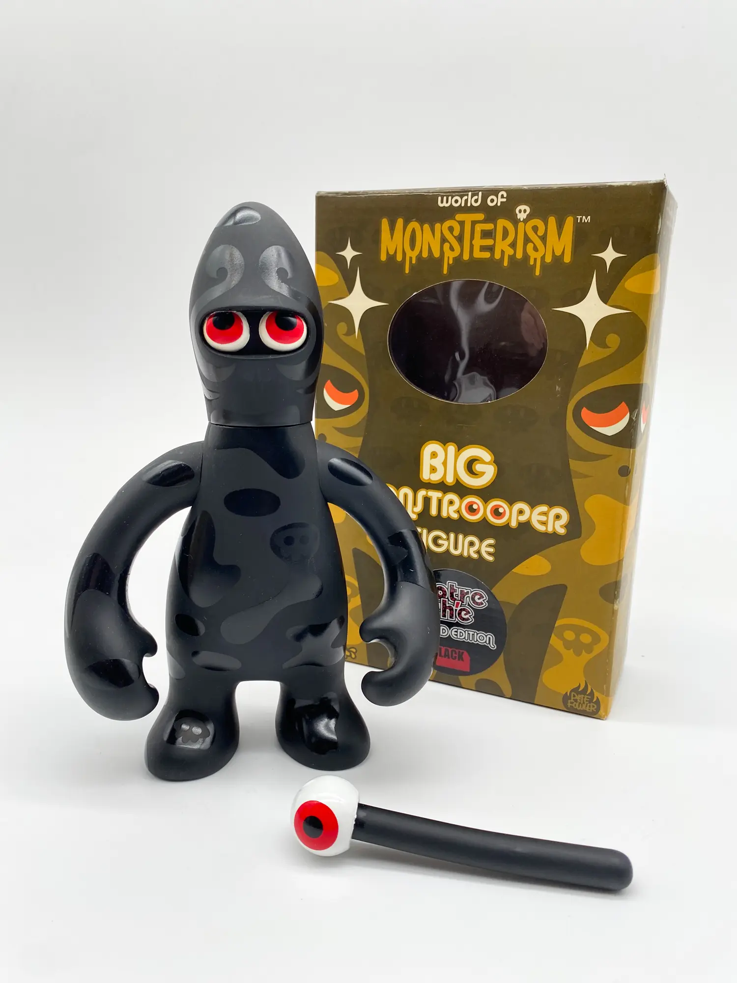 Big Monstrooper Black Monsterism Pete Fowler Vinyl Figure 2002
