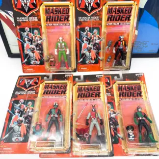 Lot 5 Masked Rider Banpresto 1998 Figurines MOC [kamen rider]