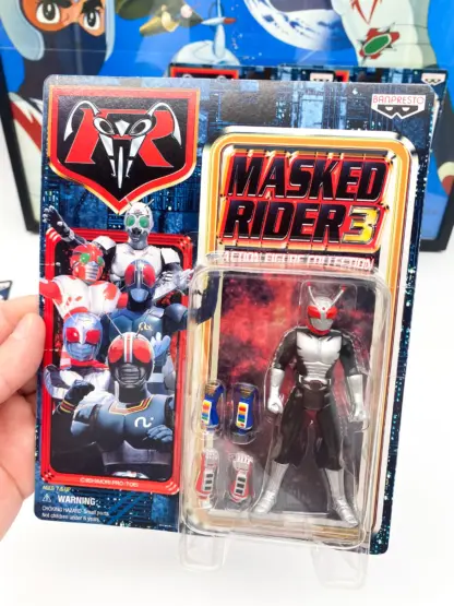 Masked Rider 3 Banpresto: Figurines Sous Blister Original