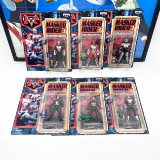 Masked Rider 3 Banpresto 1999 Kamen Rider Full Set MOC