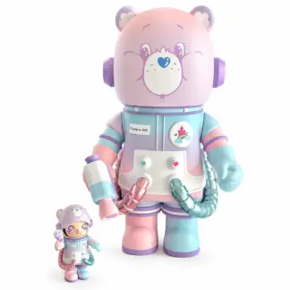 Mega Space Molly Care-a-Lot Bear 400% POP MART MISB [Care Bears]