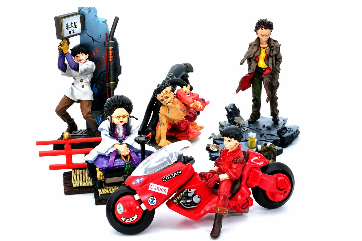 Set de figurines AKIRA Kaiyodo K&M Vol.2 2002 Complet – Image 2