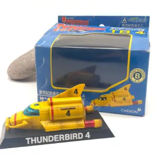 Thunderbirds TB4 Aoshima Happinet Carlton Mini Diecast MIB