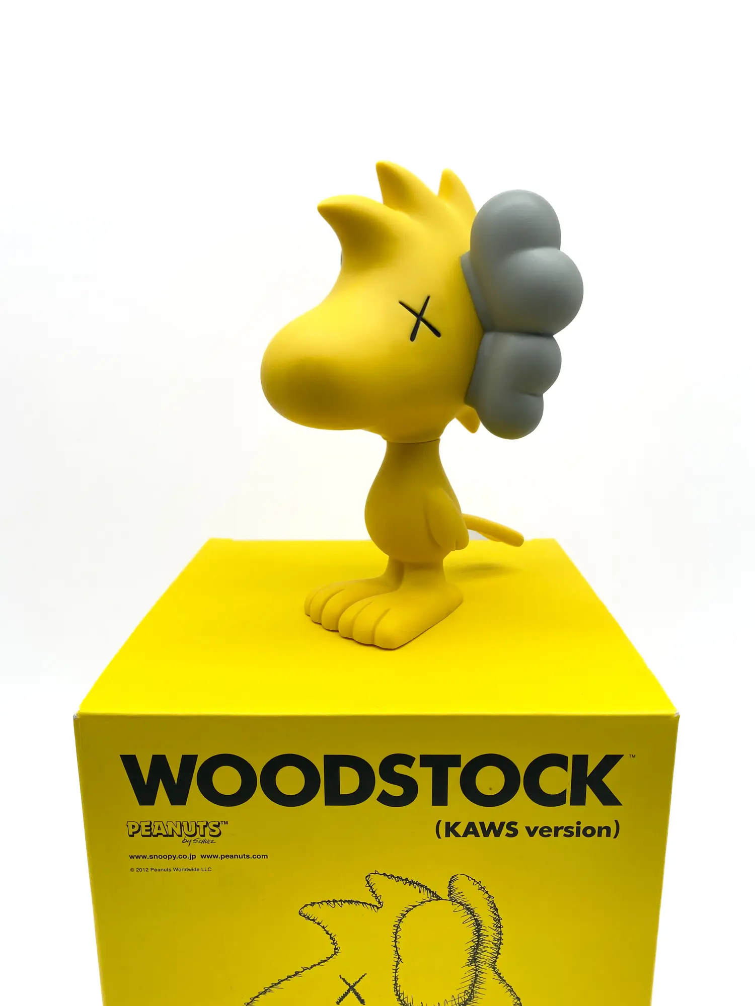 KAWS x Peanuts Woodstock 2012 OriginalFake Medicom Toy – Image 7