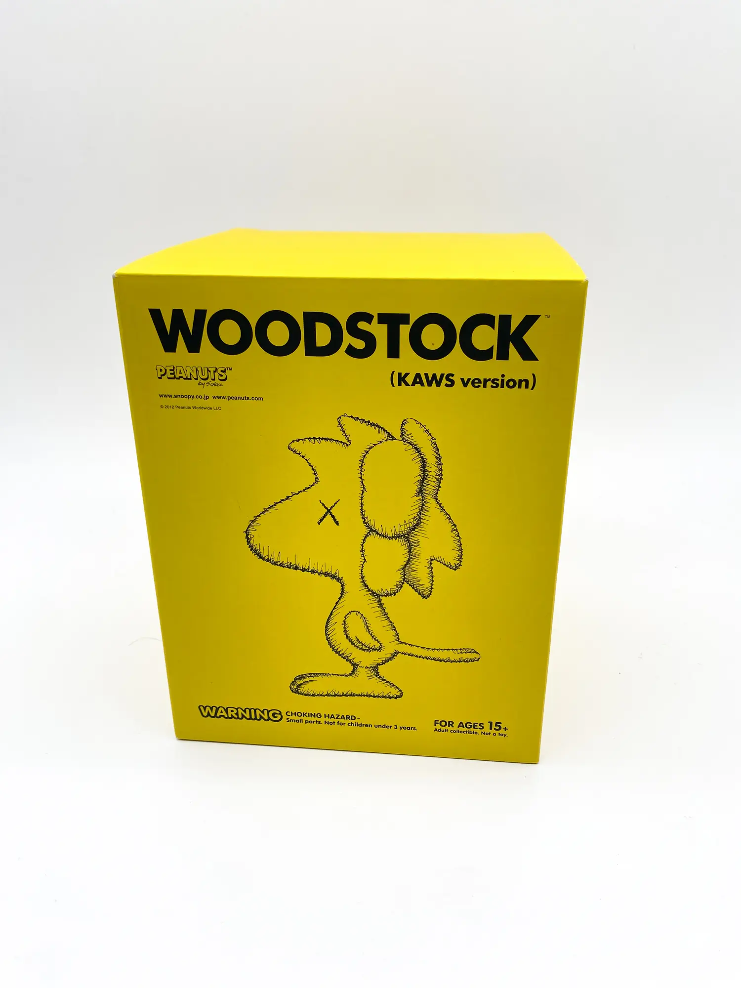 KAWS x Peanuts Woodstock 2012 OriginalFake Medicom Toy