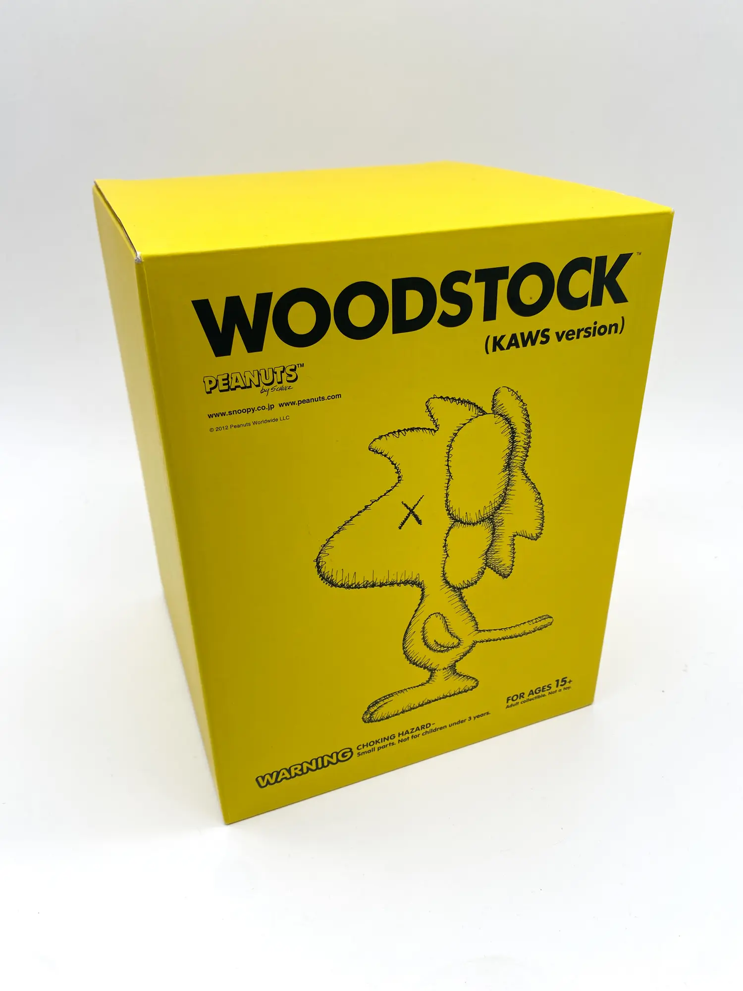 KAWS x Peanuts Woodstock 2012 OriginalFake Medicom Toy