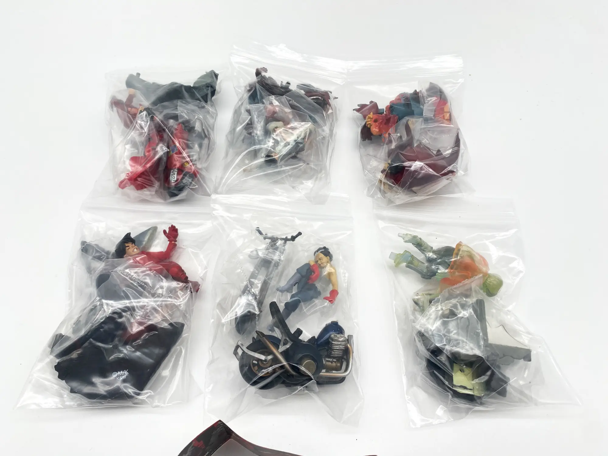 Set de figurines AKIRA Kaiyodo K&M Vol.3