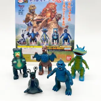 Bullmark Ultra Q / Ultraman HG series 1 Bandai full set Mini Sofubi