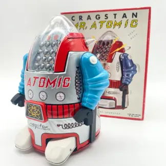Cragstan Mr. Atomic - Osaka Tin Toy Institute - Yonezawa reprint JAPAN NOS