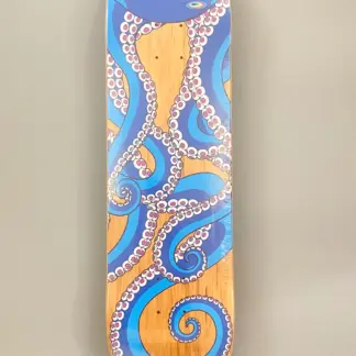 Skateboard Takashi Murakami The Octopus Eats its Own Leg (Blue), 2017