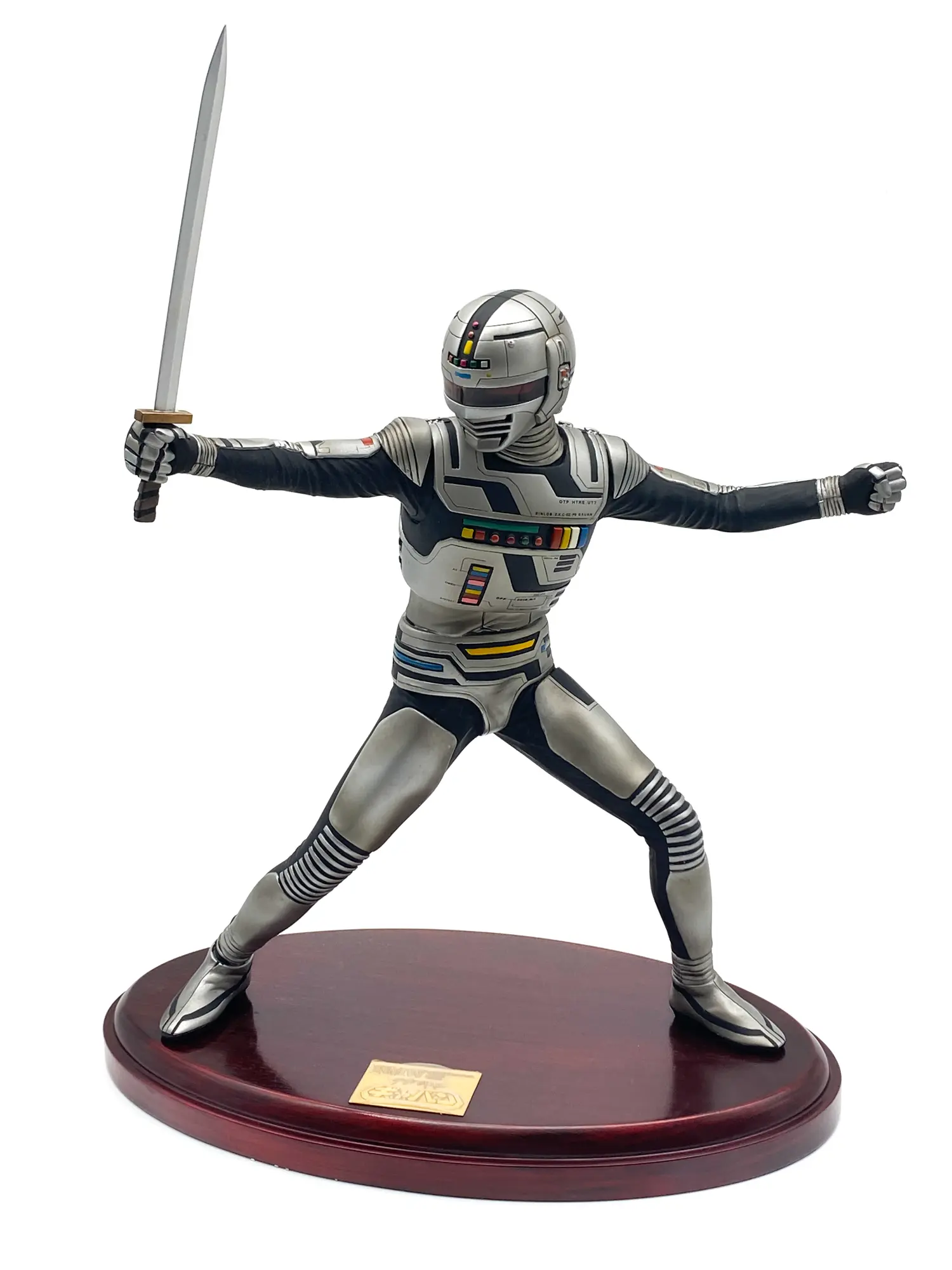 Statue X-Or Gavan RMW en résine 35 cm vue de face