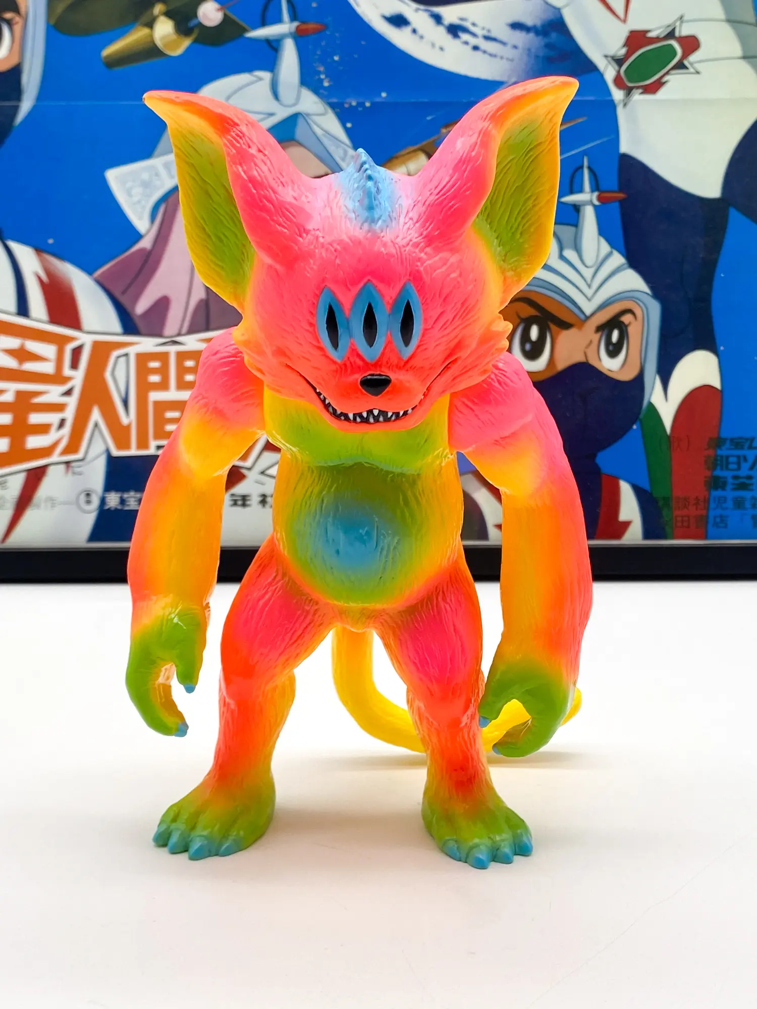 Art Junkie x Bubble Wrapp Violent Cat Neon Dream Matte – Sofubi Japan 2023