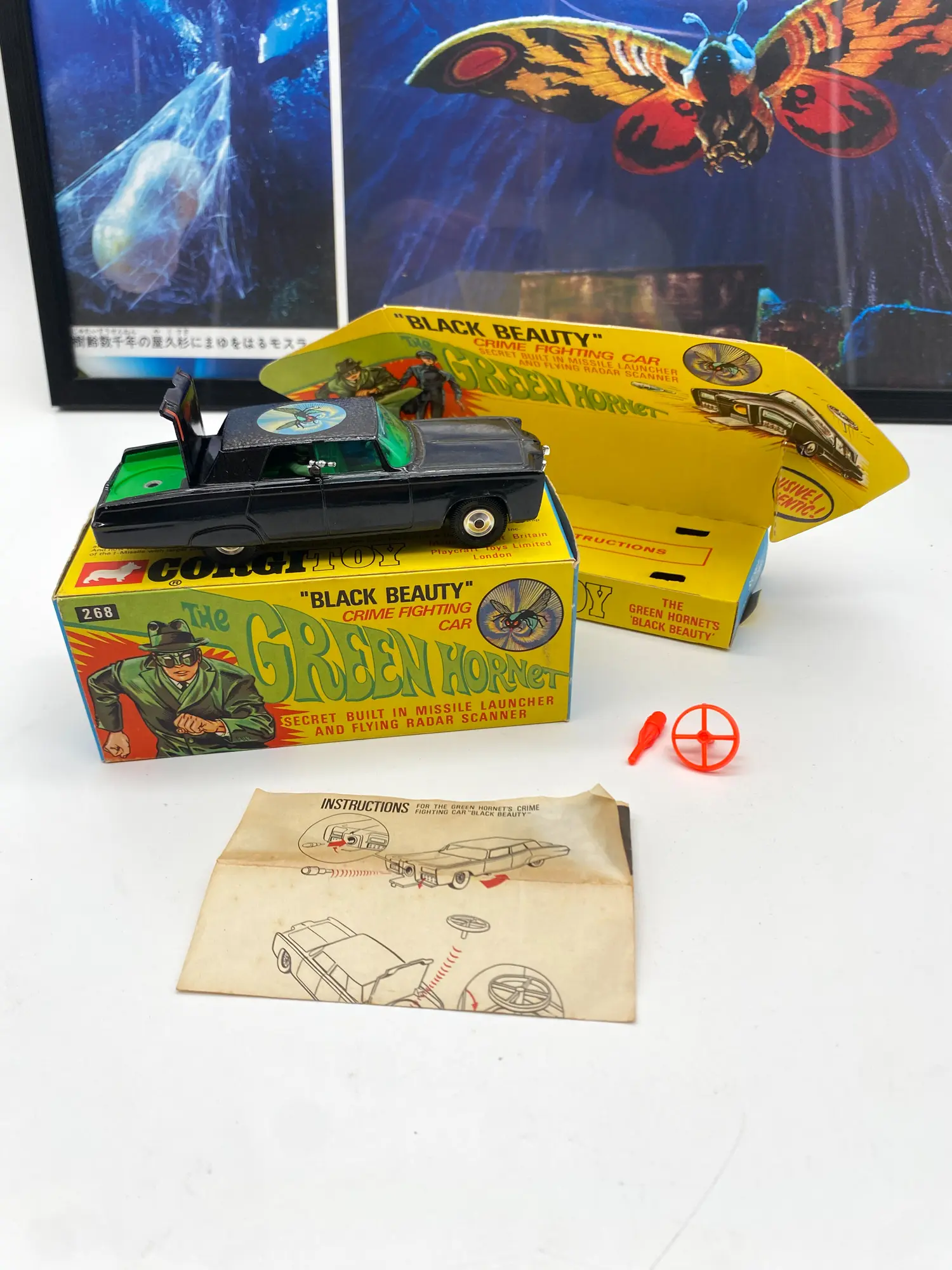 Corgi Toys 268 The Green Hornet “Black Beauty” Original 1967