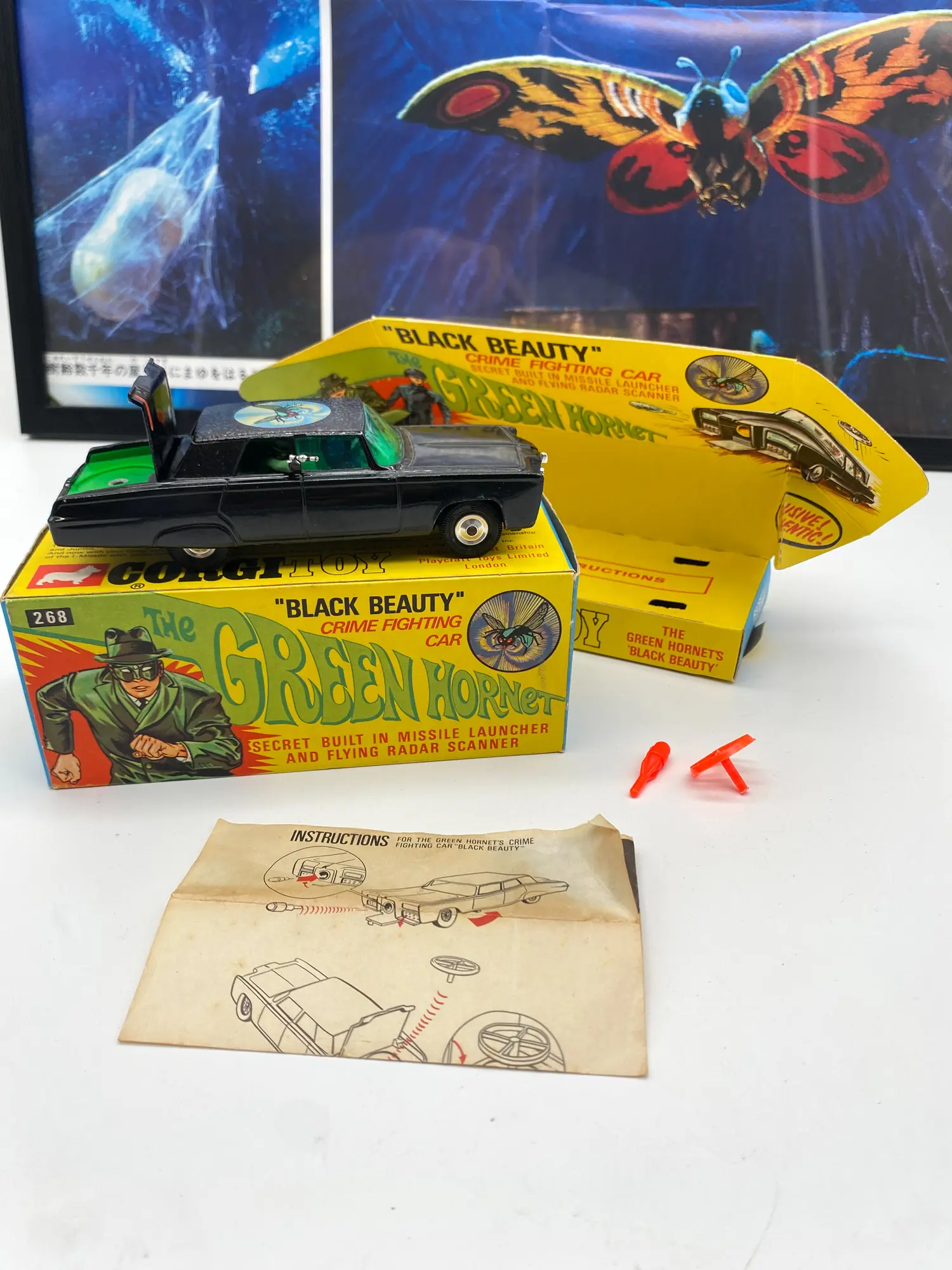 Corgi Toys 268 The Green Hornet “Black Beauty” Original 1967