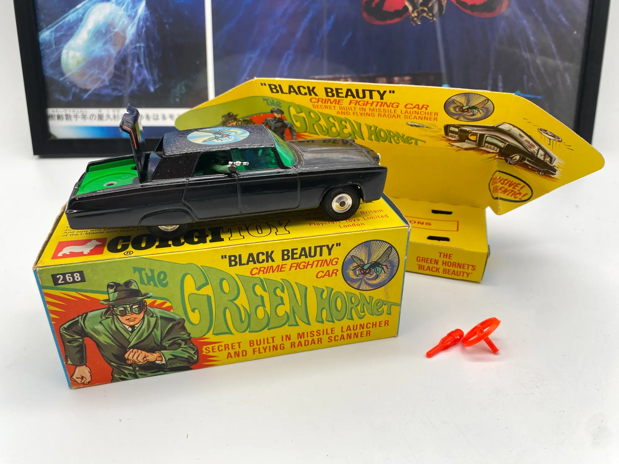Corgi Toys 268 The Green Hornet “Black Beauty” Original 1967