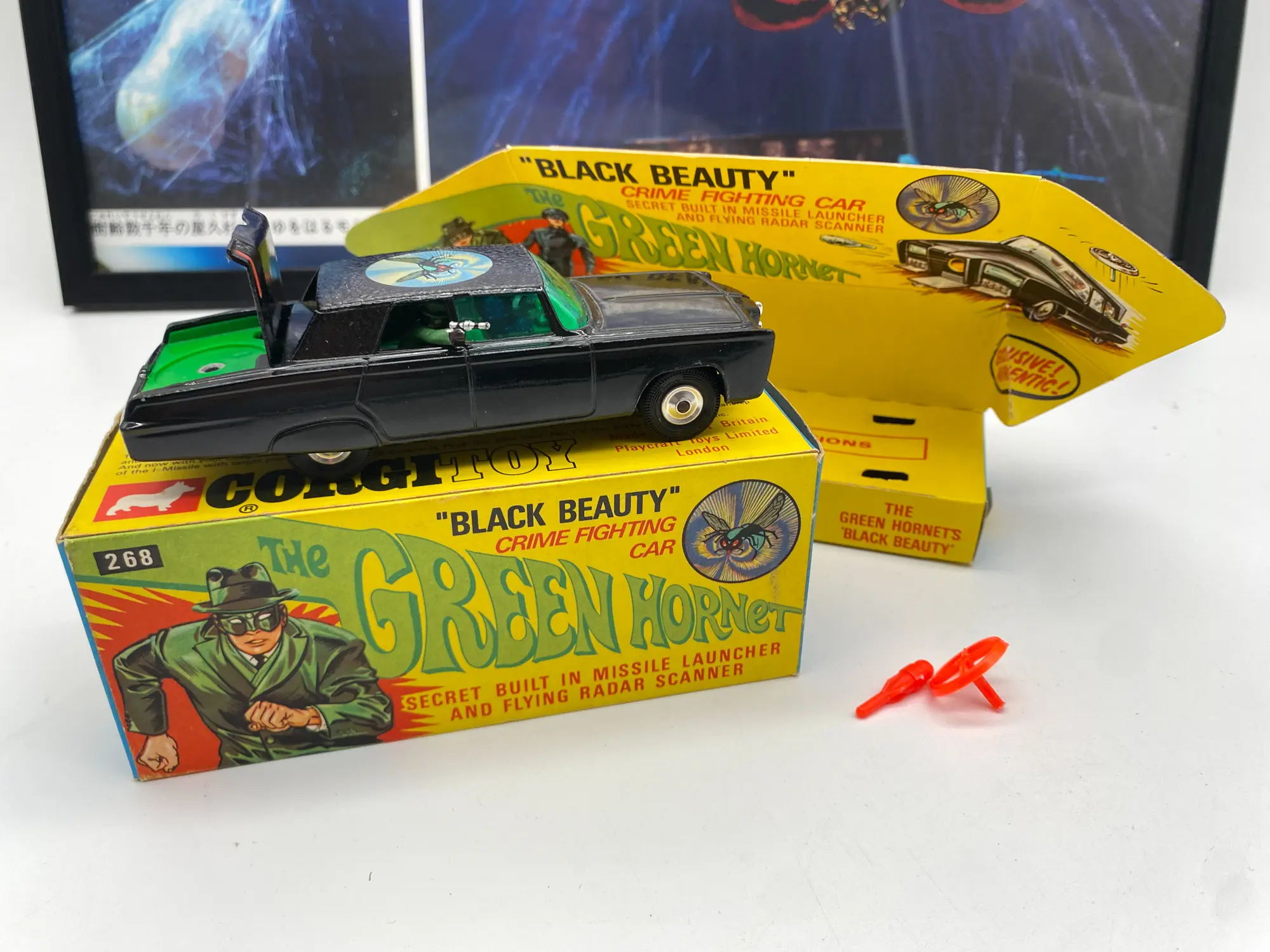 Corgi Toys 268 The Green Hornet “Black Beauty” Original 1967