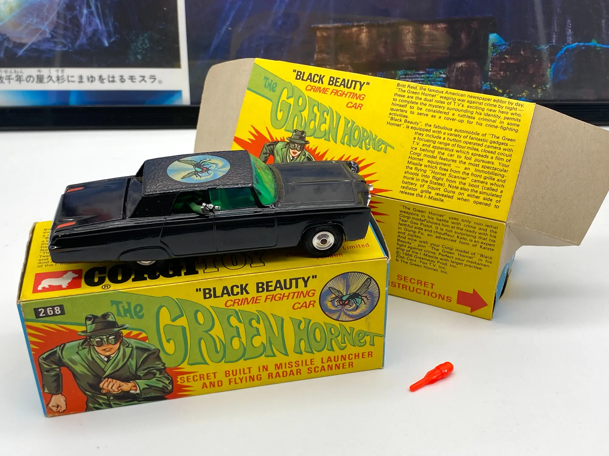 Corgi Toys 268 The Green Hornet “Black Beauty” Original 1967