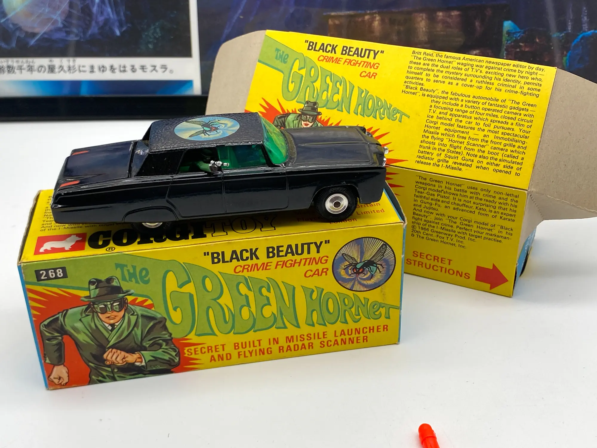 Corgi Toys 268 The Green Hornet “Black Beauty” Original 1967
