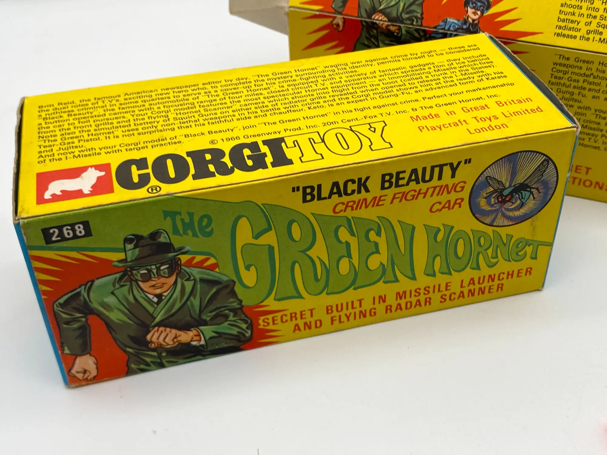 Corgi Toys 268 The Green Hornet “Black Beauty” Original 1967 avec boîte – Image 19