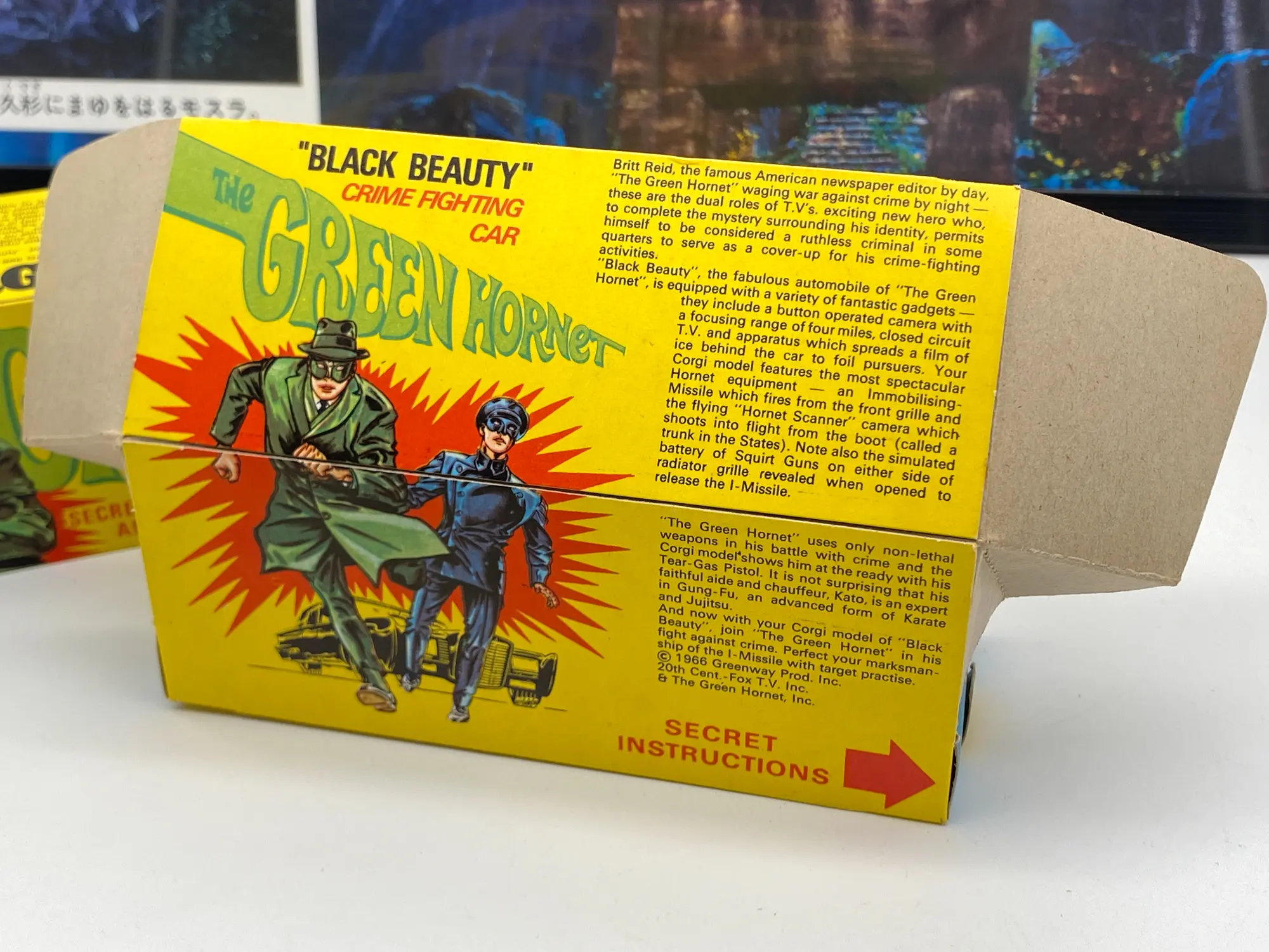 Corgi Toys 268 The Green Hornet “Black Beauty” Original 1967 avec boîte – Image 18