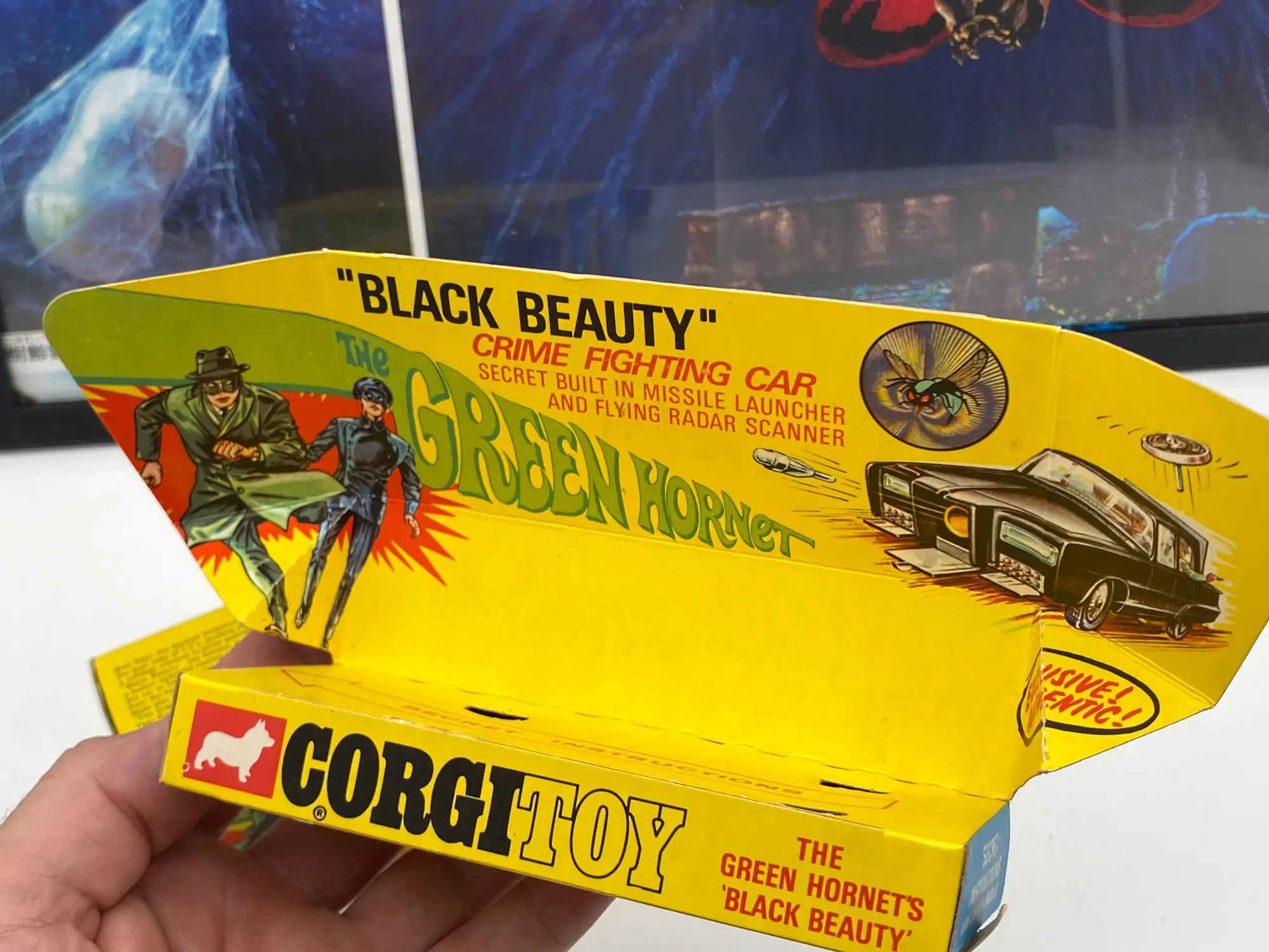Corgi Toys 268 The Green Hornet “Black Beauty” Original 1967 avec boîte – Image 16