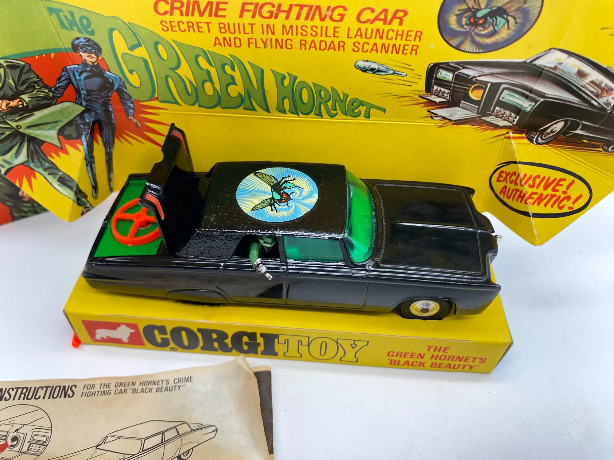Corgi Toys 268 The Green Hornet “Black Beauty” Original 1967
