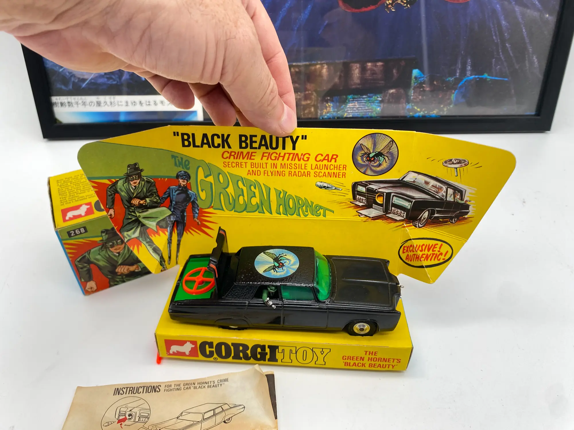 Corgi Toys 268 The Green Hornet “Black Beauty” Original 1967