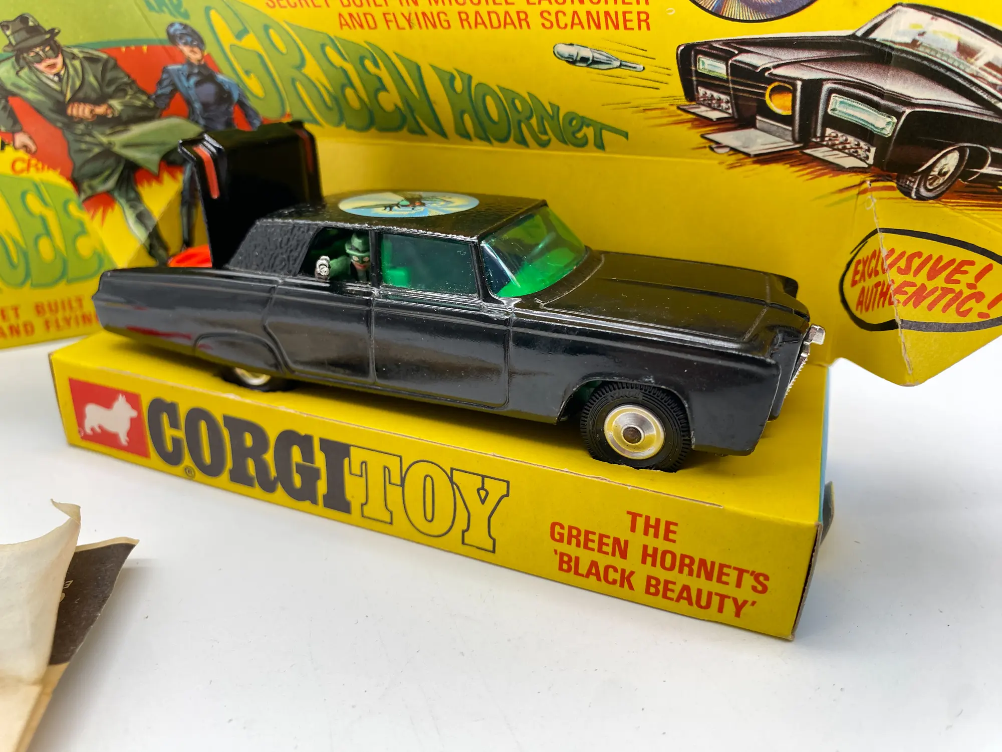 Corgi Toys 268 The Green Hornet “Black Beauty” Original 1967 avec boîte – Image 6
