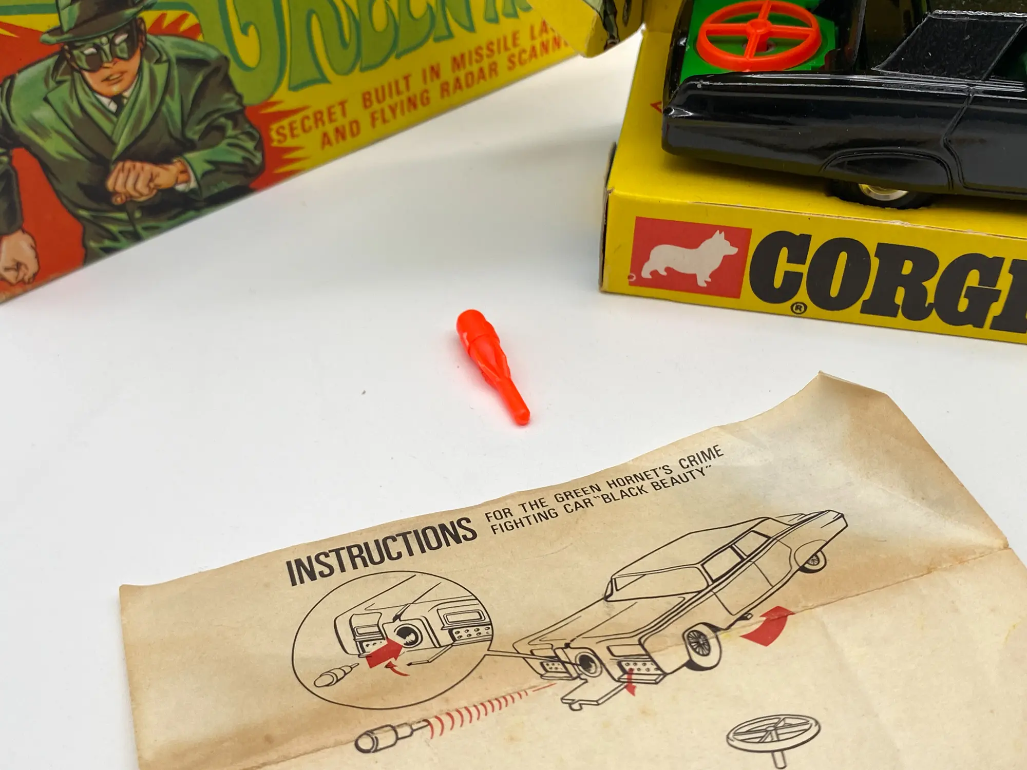 Corgi Toys 268 The Green Hornet “Black Beauty” Original 1967 avec boîte – Image 5