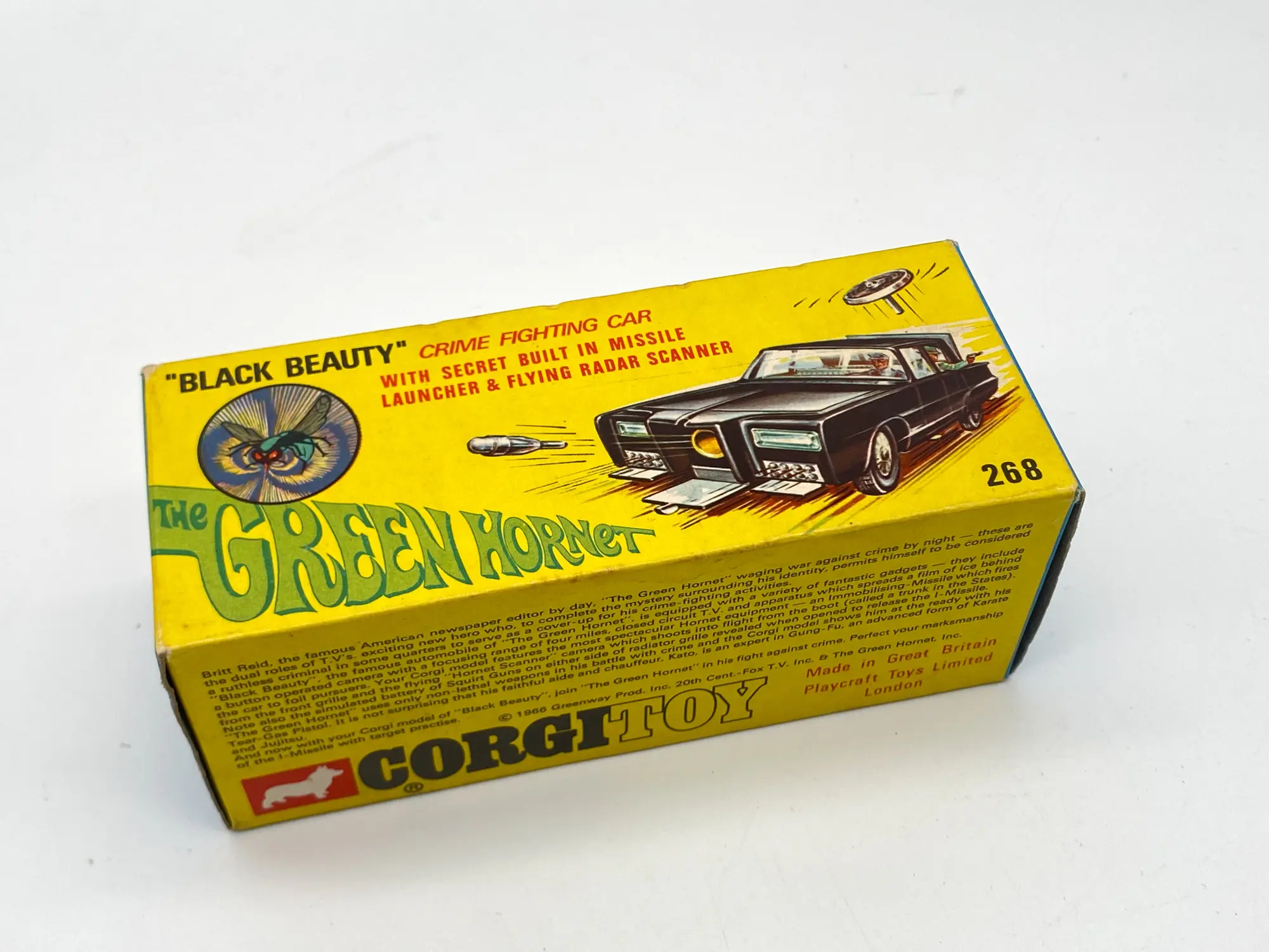 Corgi Toys 268 The Green Hornet “Black Beauty” Original 1967 - 33