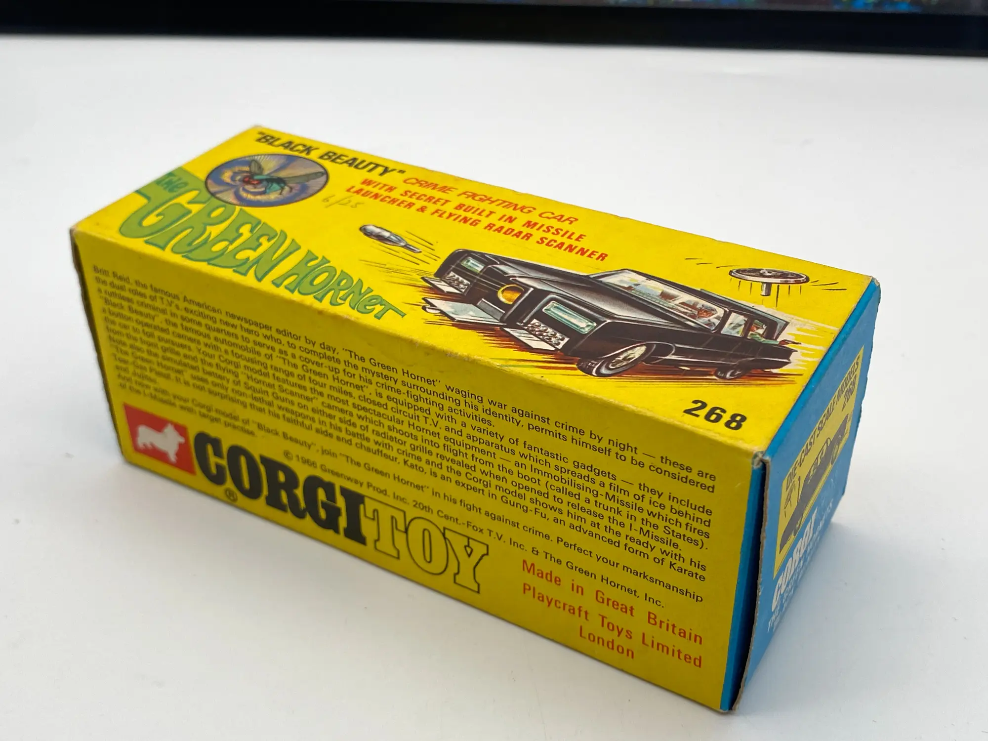 Corgi Toys 268 The Green Hornet “Black Beauty” Original 1967 - 33