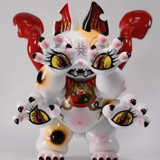 DAINIGIRUJIN by Grape Brain – Big Hand God Soft Vinyl – Strangecat Toys