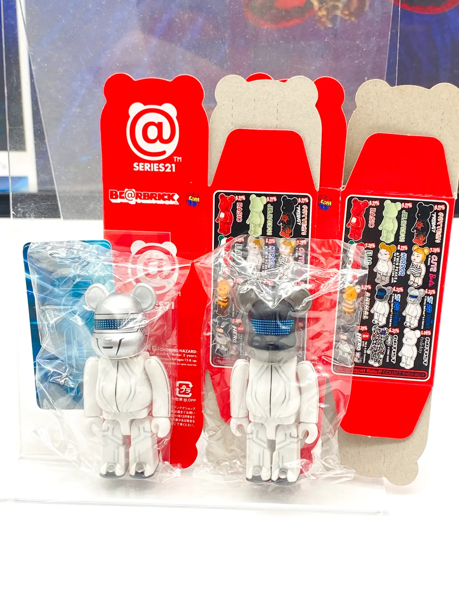 Daft Punk BEARBRICK Series 21 – TRON: Legacy Medicom Toy 2010