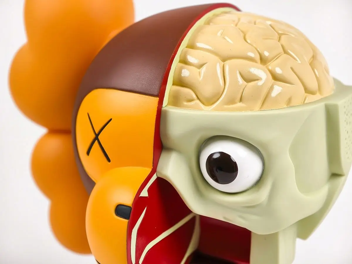 KAWS x BAPE Dissected Milo Brown – OriginalFake Medicom Toy 2011 – Boîte d’origine – Image 6