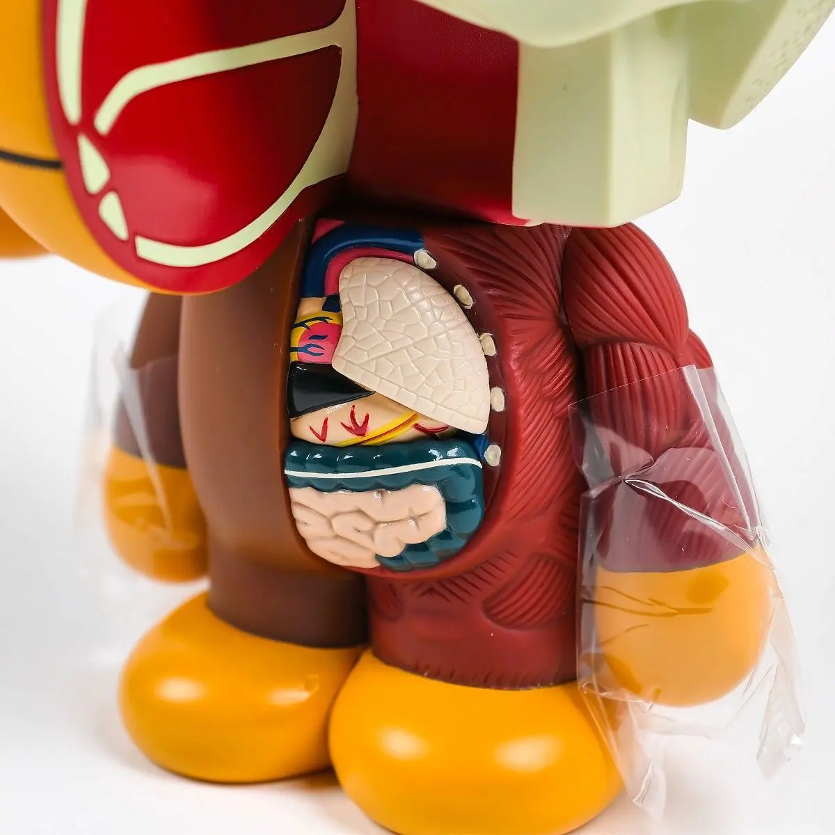 KAWS x BAPE Dissected Milo Brown – OriginalFake Medicom Toy 2011 – Boîte d’origine – Image 5