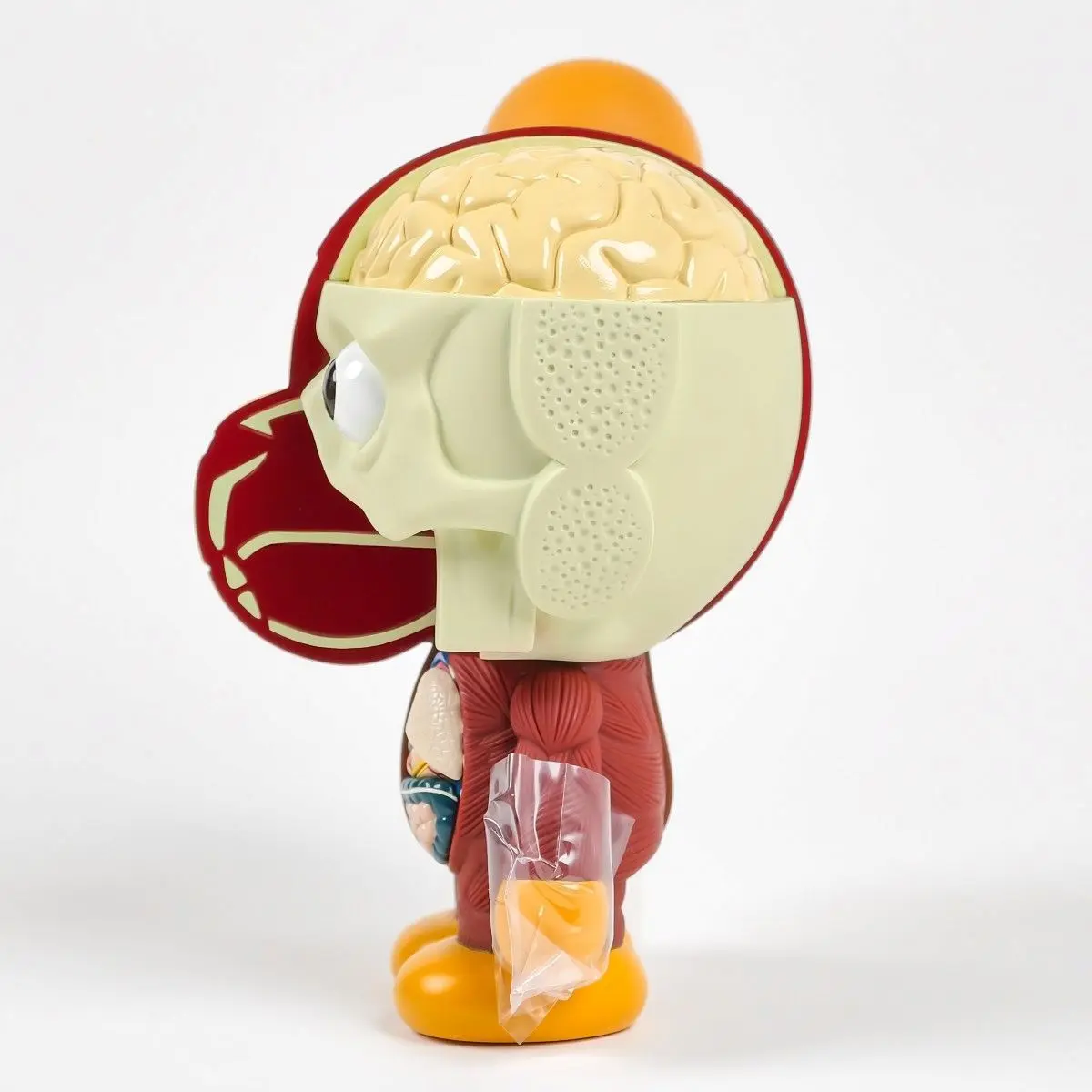 KAWS x BAPE Dissected Milo Brown – OriginalFake Medicom Toy 2011 – Boîte d’origine – Image 4