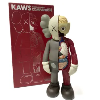 KAWS Dissected Companion Brown – OriginalFake Medicom Toy 2006 MIB - 01