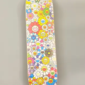 Takashi Murakami x Vault by Vans Flowers – Skateboard Deck 2015 – Neuf sous cellophane