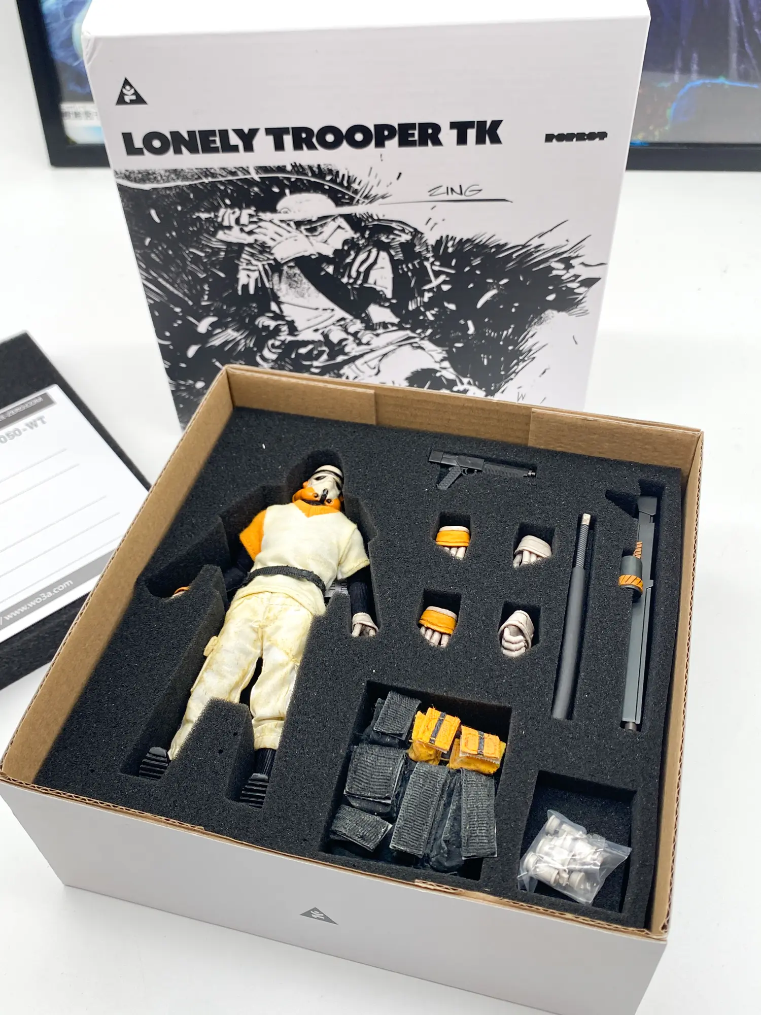 ThreeA Lonely Trooper TK Sergeant 1:12 – Ashley Wood – 3A17050-WT