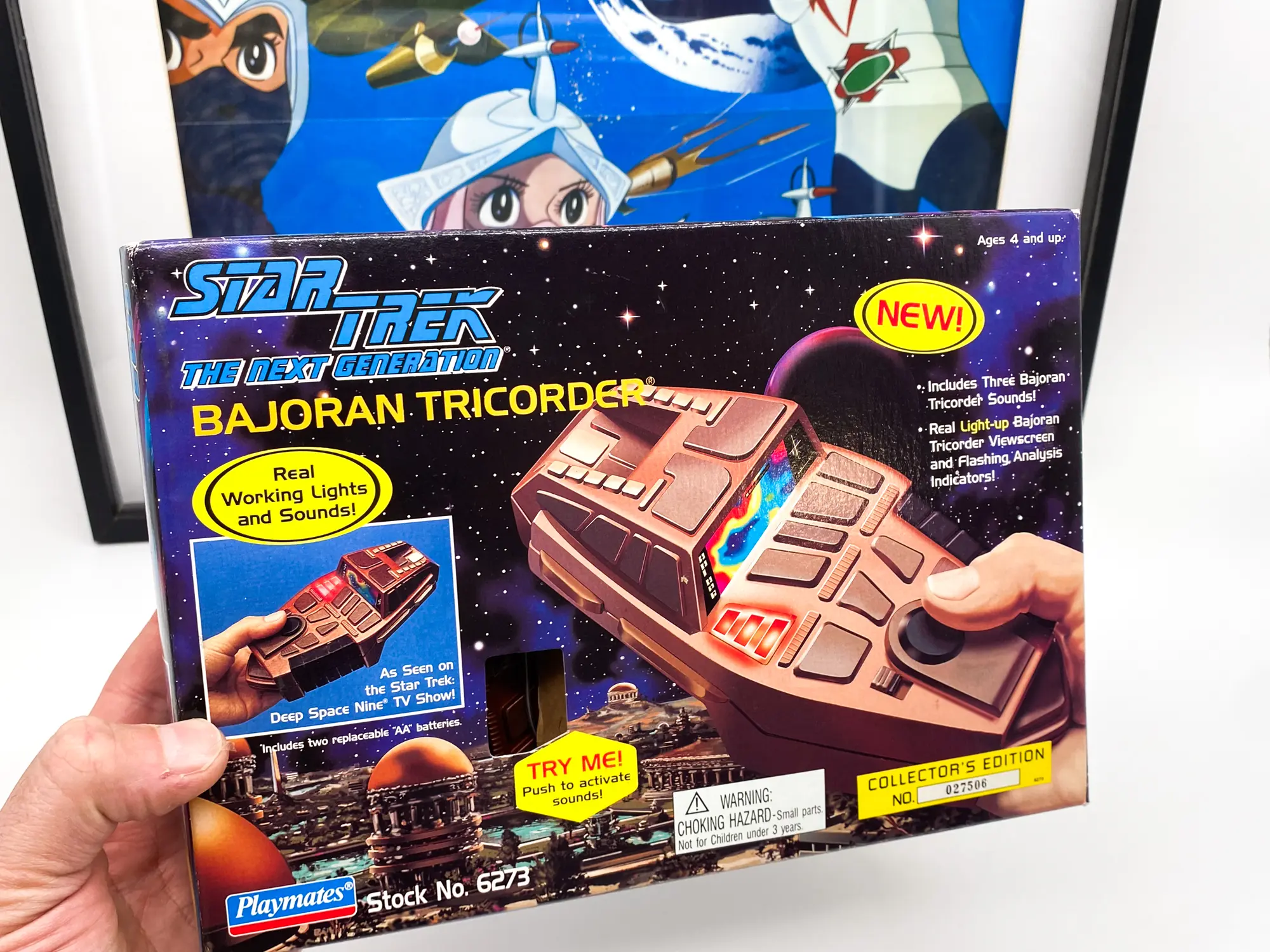Star Trek Bajoran Tricorder – Playmates 1995 Collector’s Edition MISB