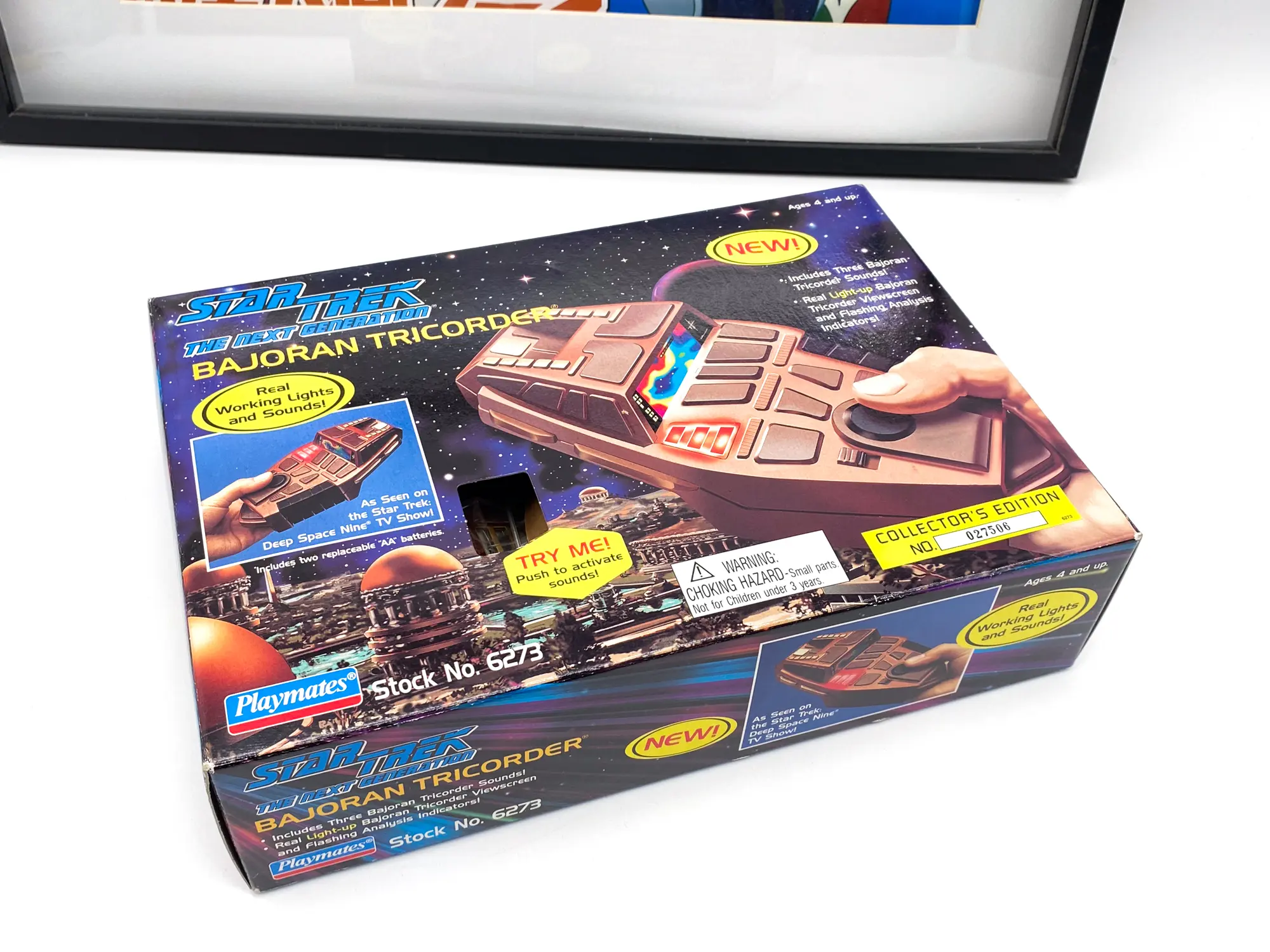 Star Trek Bajoran Tricorder – Playmates 1995 Collector’s Edition MISB