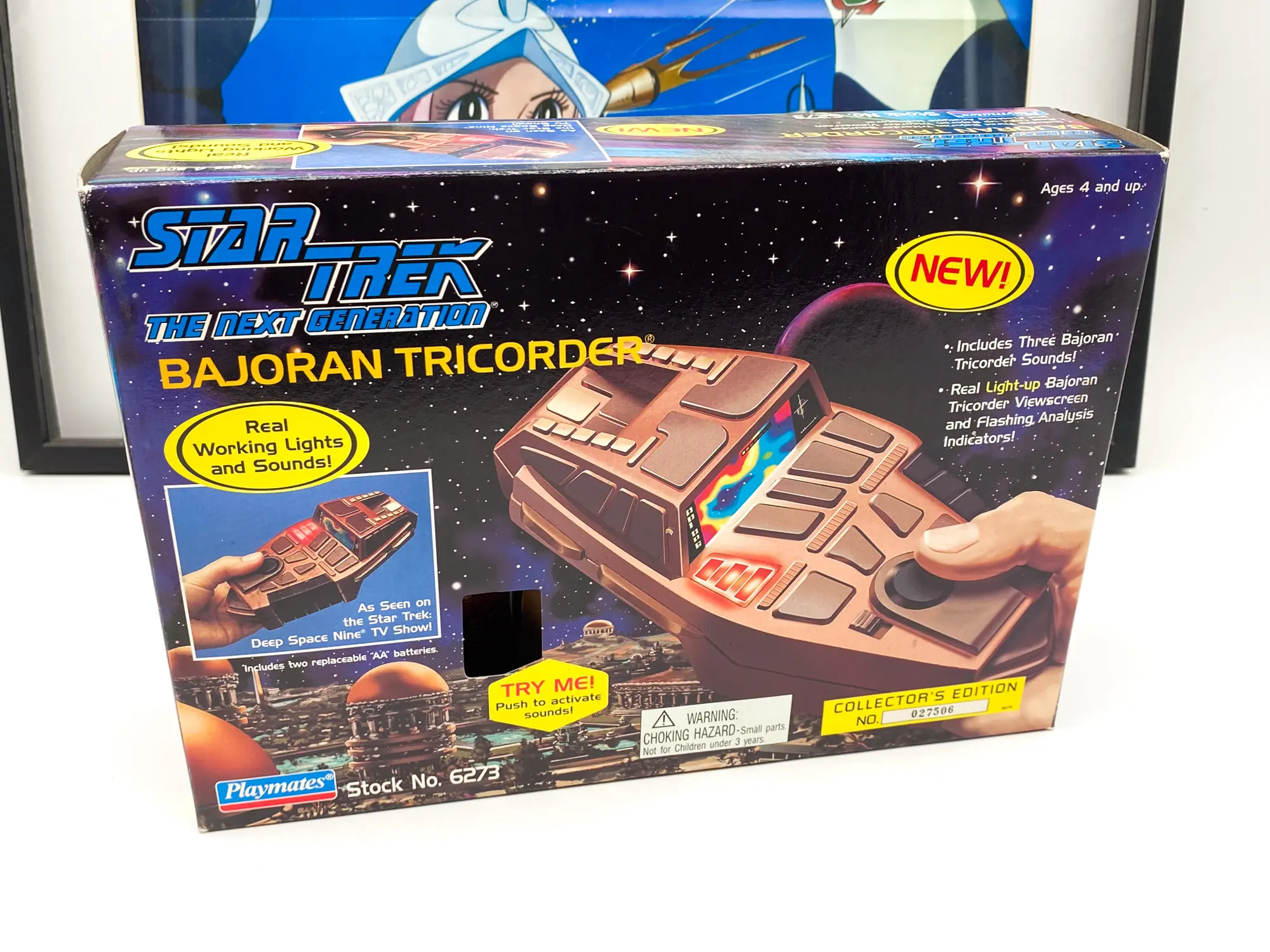 Star Trek Bajoran Tricorder – Playmates 1995 Collector’s Edition MISB